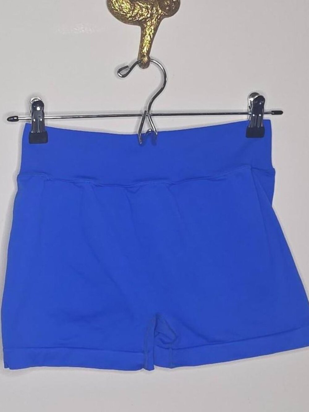 Amazon Essentials Women's Blue Shorts